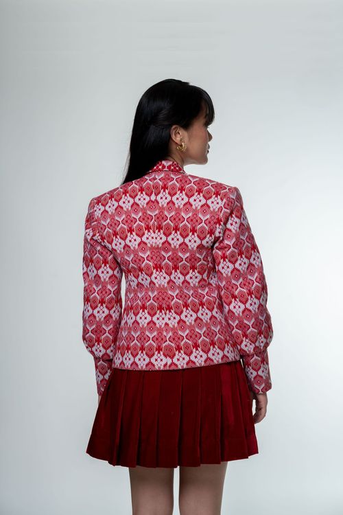 NEPALI DHAKA BLAZER: Puffy sleeve - Traditional Alley
