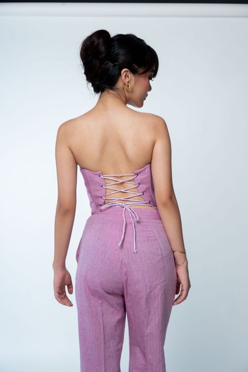 CORSET CO-ORDINATES (LAVENDER) - Traditional Alley