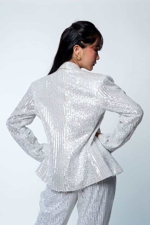 SEQUIN BLAZER SET - Traditional Alley