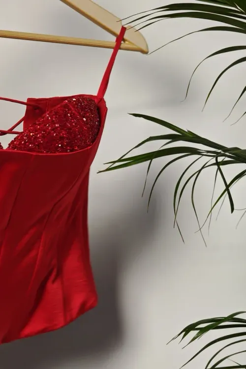 RUBY ALLURE CORSET GOWN - Traditional Alley