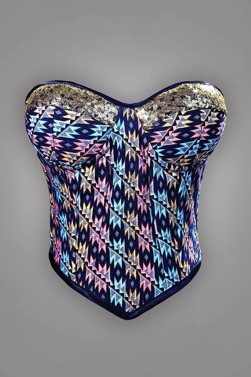 DHAKA CORSET SEQUIN - Traditional Alley