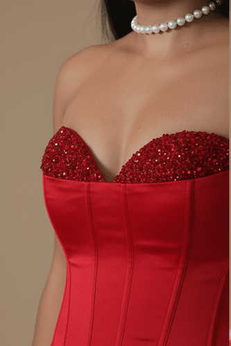 RUBY ALLURE CORSET GOWN - Traditional Alley